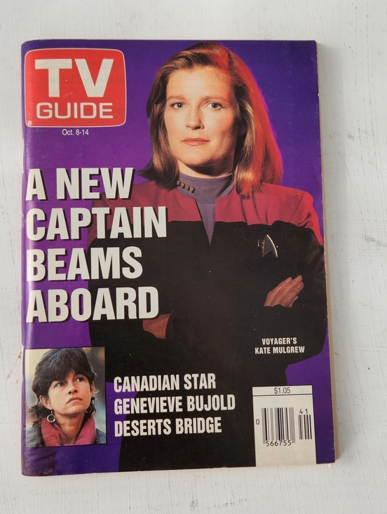 TV Guide Other - Vintage TV Guide 1994 October 8/14 Kate Mulgrew Star Trek Voyager